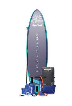 Aquaplanet PACE 10’6″ Inflatable Paddle Board Package - Teal/Midnight