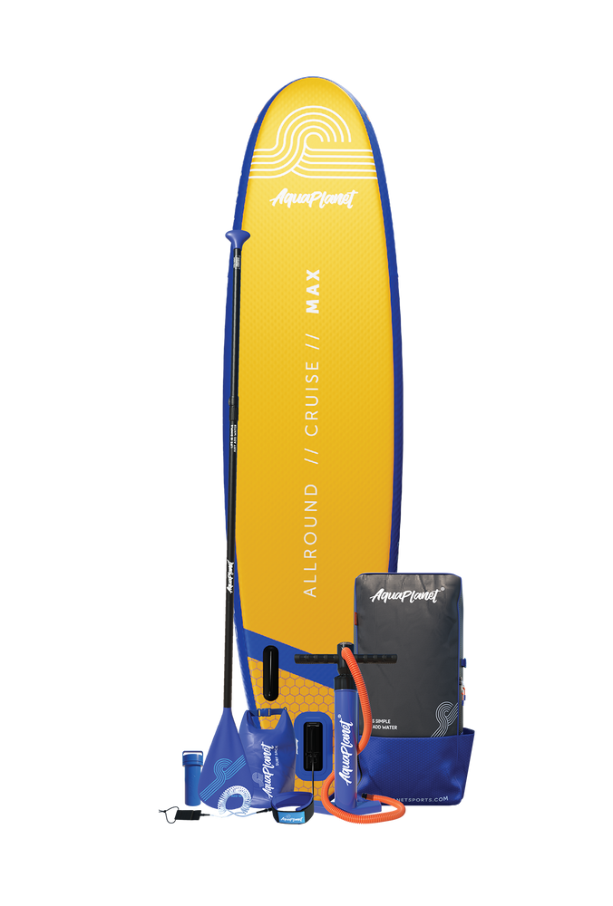 Aquaplanet MAX 10’6″ Inflatable Paddle Board Package - Orange