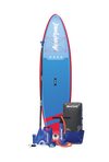 Aquaplanet PACE 10’6″ Inflatable Paddle Board Package - Red/Blue