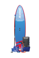 Aquaplanet PACE 10’6″ Inflatable Paddle Board Package - Red/Blue