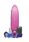 Aquaplanet ROCKIT 10’2" Inflatable Paddle Board/Kayak Package - Pink