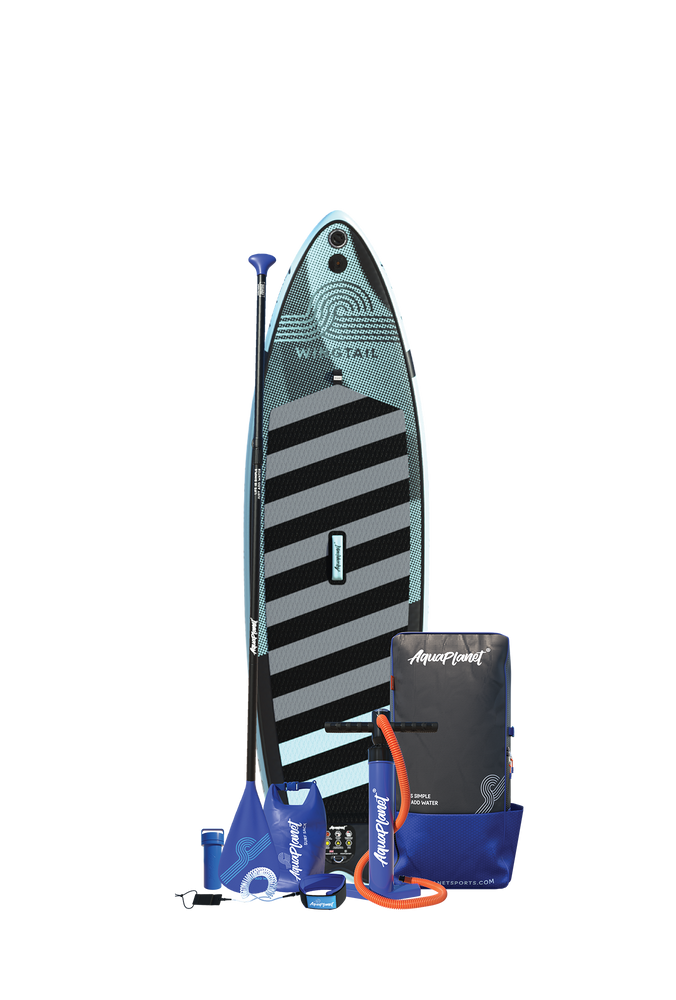 Aquaplanet WINGTAIL 9' Inflatable SURF & SUP Paddle Board Package