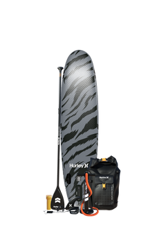 Hurley Advantage Black Tiger 10’ Inflatable Paddle Board Package