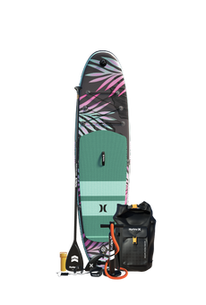 Hurley Advantage Dark Smoke 10'6" Inflatable Paddle Board Package