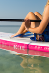 Aquaplanet ROCKIT 10’2" Inflatable Paddle Board/Kayak Package - Pink